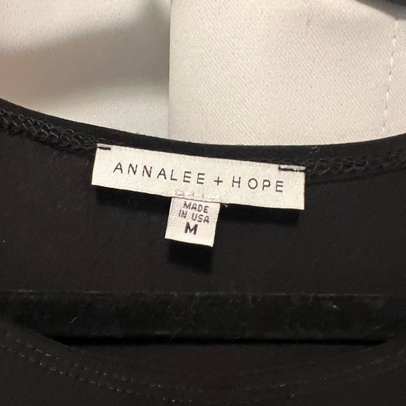 Annalee + Hope Black and White Dress Size Medium - Picture 2 of 3